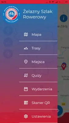 Żelazny Szlak Rowerowy android App screenshot 1