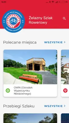 Żelazny Szlak Rowerowy android App screenshot 4